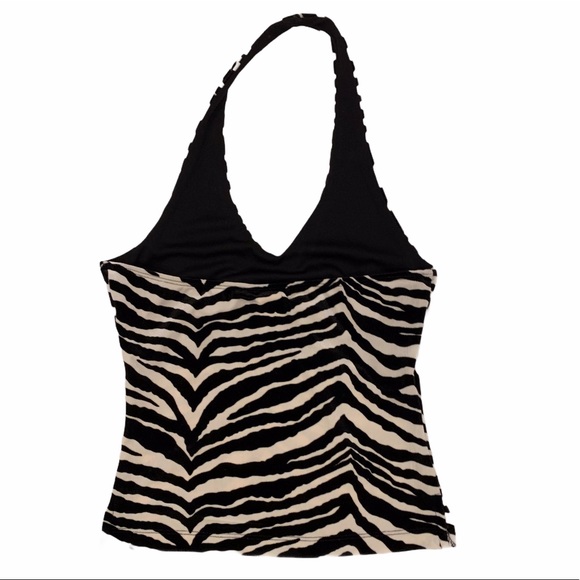 Zebra halter top - Picture 2 of 2